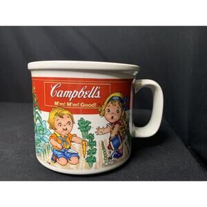Campbell's Kids M'm! M'm! Good! Vegetable Garden Soup Mug VTG 1993 by West Wood